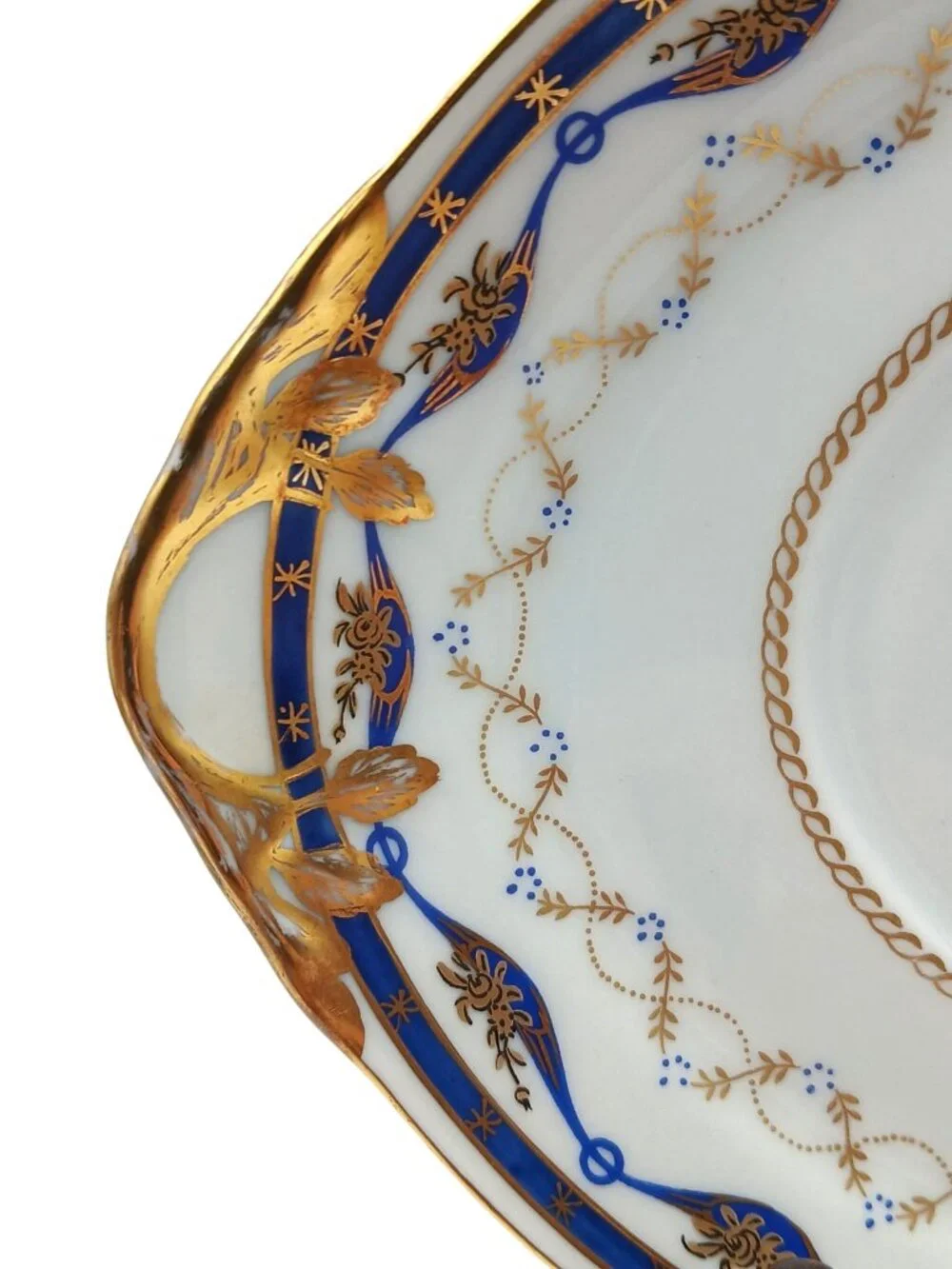 Vista Alegre Fontainebleau Covered Sauce Tureen & Underplate 22K Gold Portugal